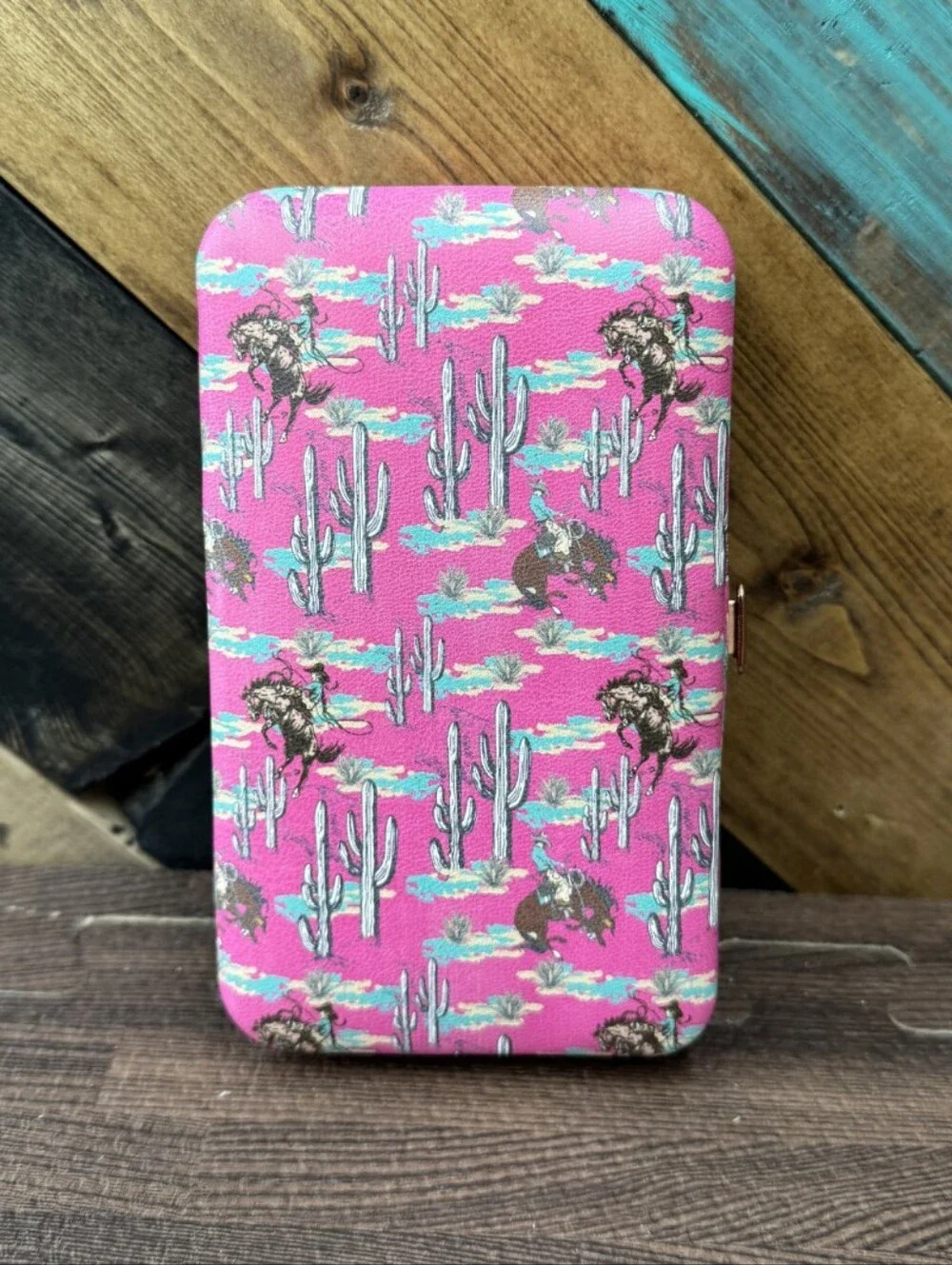 NEW Blush & Broncs Makeup Brush Set With Western Case
